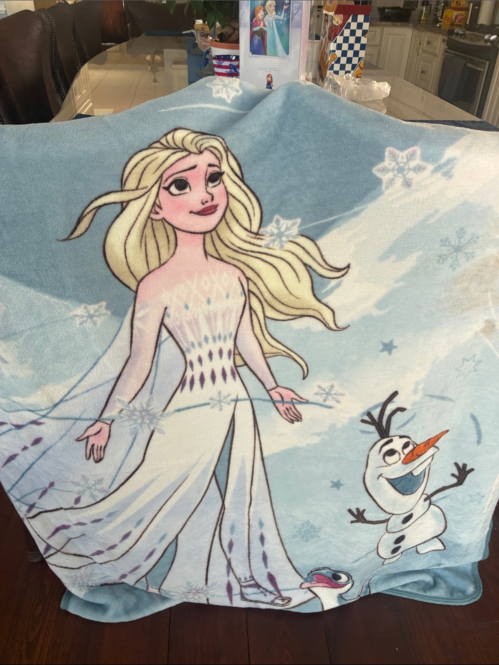 Disney’s Elsa Doll and Cozy Elsa blanket perfect set for a lil princess 👸